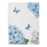 Тетрадь канцелярская Arabeski В5, 80л. клетка (прозрачный) BM.2586-00