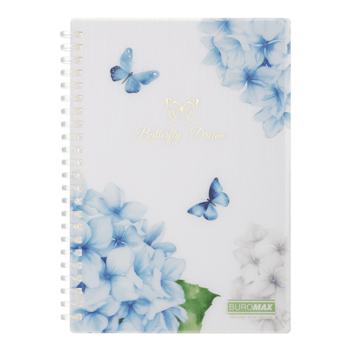 Тетрадь канцелярская Arabeski А5, 80л. клетка (прозрачный) BM.2587-00