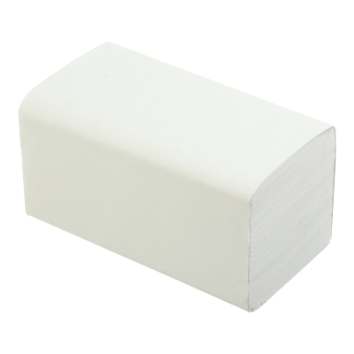 Полотенца листовые Papero V-складка 150л/уп (2-х слойные) белые