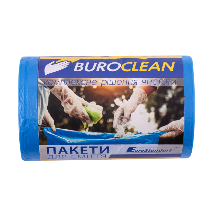 Пакеты для мусора EuroStandart  прочные 50х60см. 35л. 100шт.