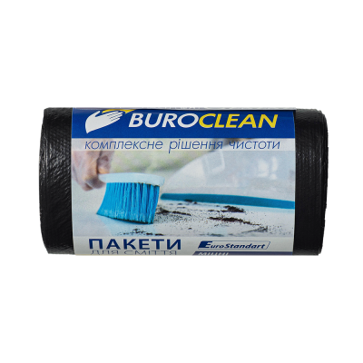 Пакети для сміття 45х58см. 35л. 30шт., чорний