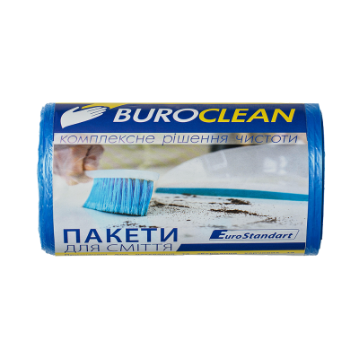 Пакети для сміття 50х60см. 50л. 30шт., синій