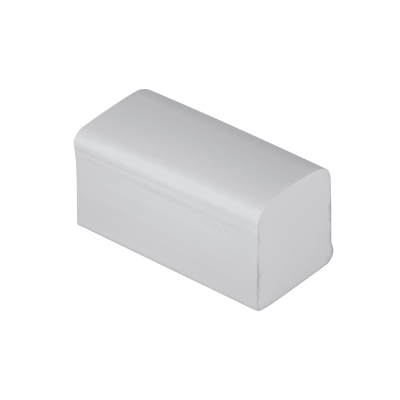 Рушники листові Buroclean V-складка, 200л/уп (2-х шарові) білі
