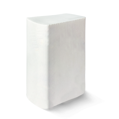 Полотенца листовые Papero Z-складка 150л/уп (2- слойные) белые