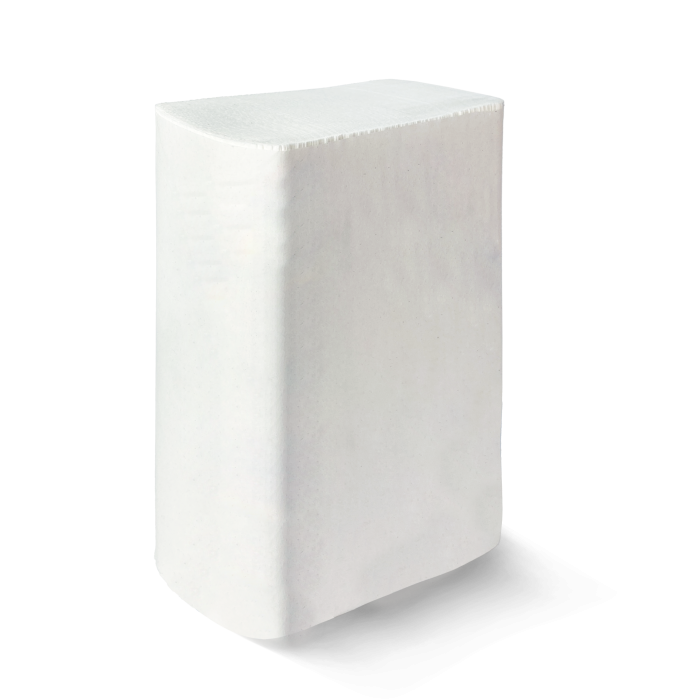 Полотенца листовые Papero Z-складка 150л/уп (2- слойные) белые