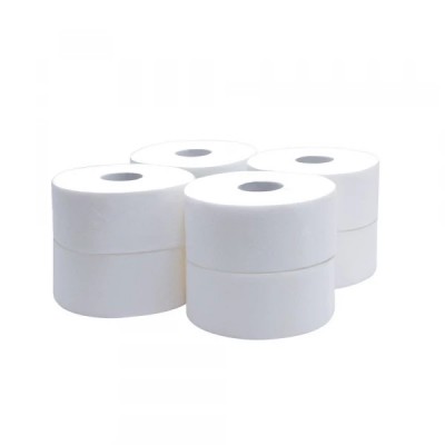 Туалетная бумага Джамбо, белая, 120м. (8 рулонов)