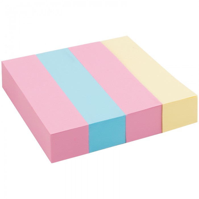 Закладинки паперові з клейким шаром 4кол. 12х51мм. D3445-01