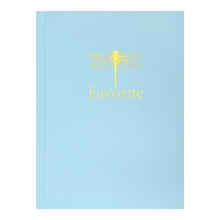 Зошит канцелярський Favourite Pastel А5, 96арк. клітинка, тверд. обкл. (блакитний) 