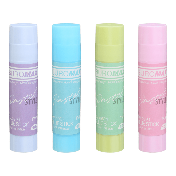 Клей-олівець PVР Pastel 10г BM.4921