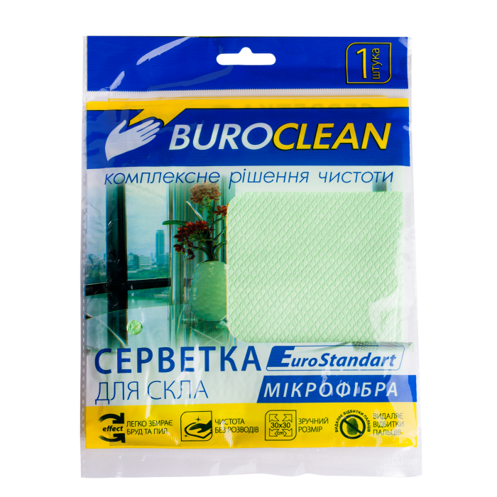 Салфетка для стекла из микрофибры EuroStandart 10200125