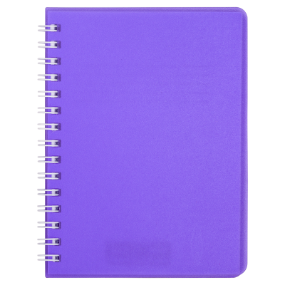 Книга записна на пружині А6 Bright (фіолетовий) bm.24654155-07