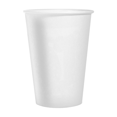 Стакан картонний 340мл, білий, 50шт/уп	