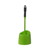 Щетка для унитаза с подставкой (зеленый) Buroclean