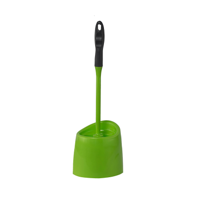 Щетка для унитаза с подставкой (зеленый) Buroclean