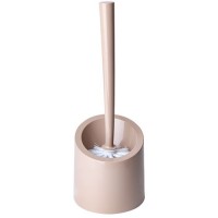 Щітка для унітазу з підставкою Аква (кремовий)