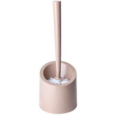 Щітка для унітазу з підставкою Аква (кремовий)