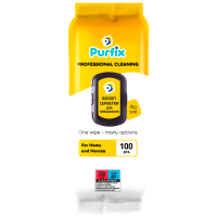 Серветки вологі для прибирання універсальні Purfix 100шт.