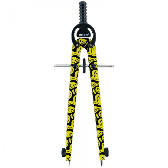 Циркуль з принтом в футлярі + грифель 165мм