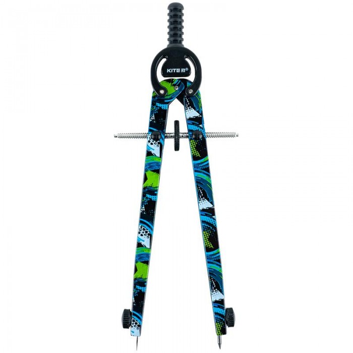 Циркуль з принтом в футлярі + грифель 165мм