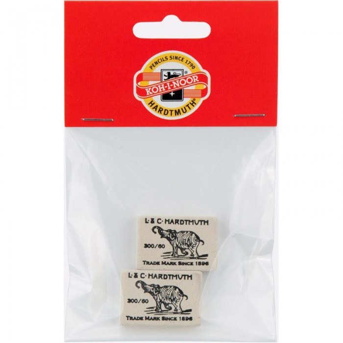 Ластик 300/60 Koh-i-Noor (2шт/уп)