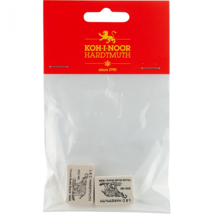 Гумка 300/80 Koh-i-Noor (2шт/уп)