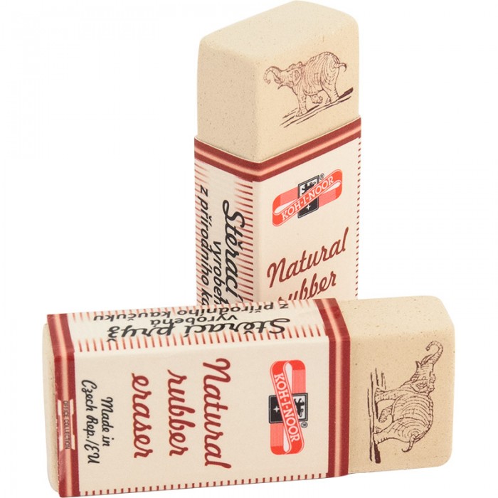 Гумка м'яка Слон 6891/30 в картонному тримачі