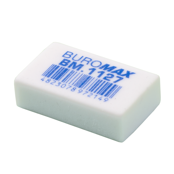 Гумка прямокутна (біла)