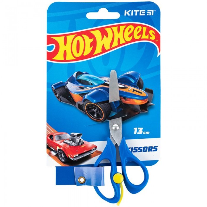 Ножиці дитячі з пружиною Hot Wheels 13см