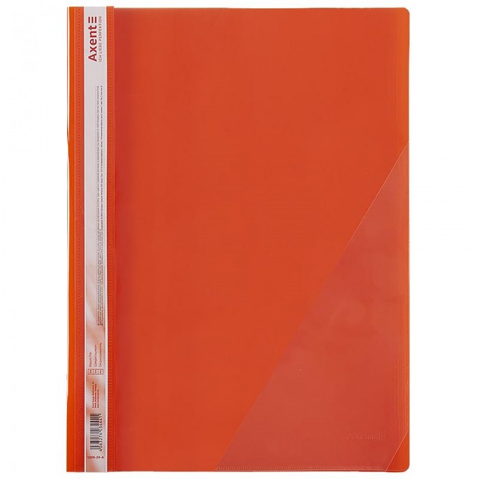 Скоросшиватель с угловым карманом (красный) 1306-24-a