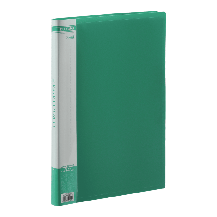 Папка с прижимом А4 Jobmax (зеленый) bm.3401-04