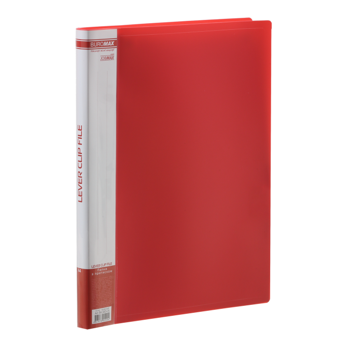 Папка с прижимом А4 Jobmax (красный) bm.3401-05