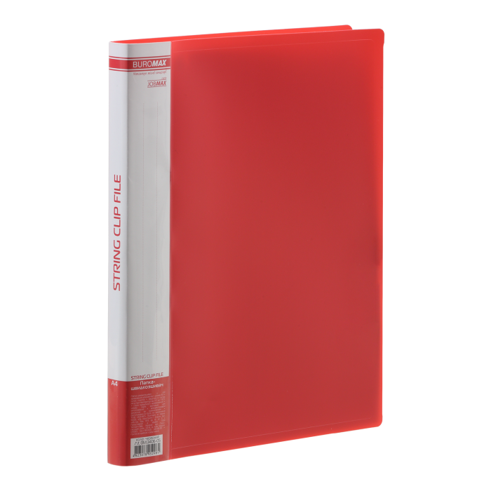 Папка-швидкозшивач, А4, Jobmax (червоний) bm.3406-05