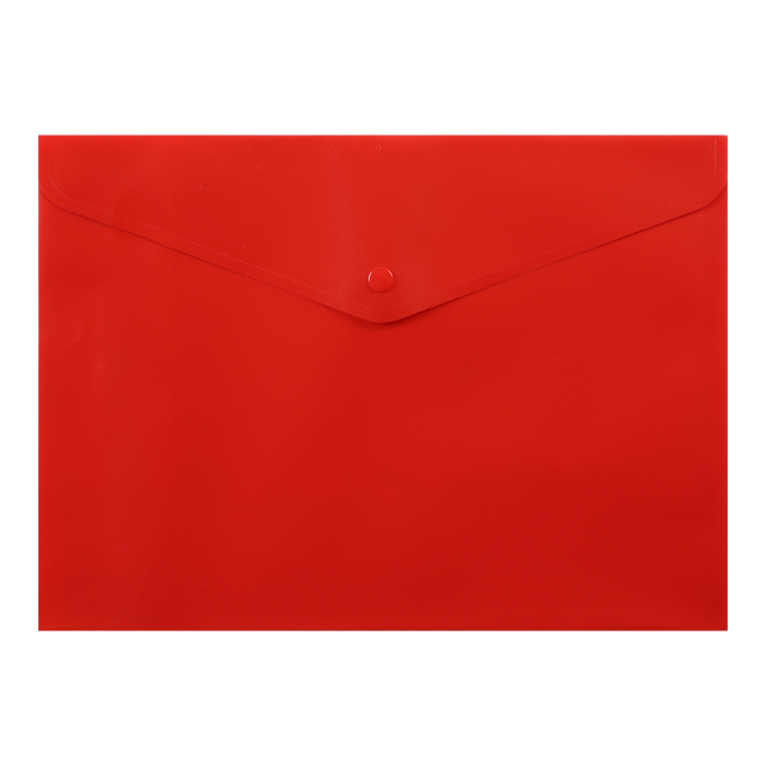 Папка-конверт на кнопці А4 (червона) bm.3925-05