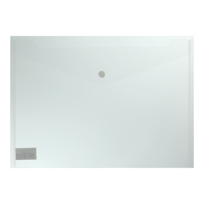 Папка-конверт на кнопці А4 (прозора) bm.3926-00