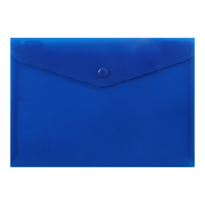 Папка-конверт на кнопці А5 (синя) bm.3935-02