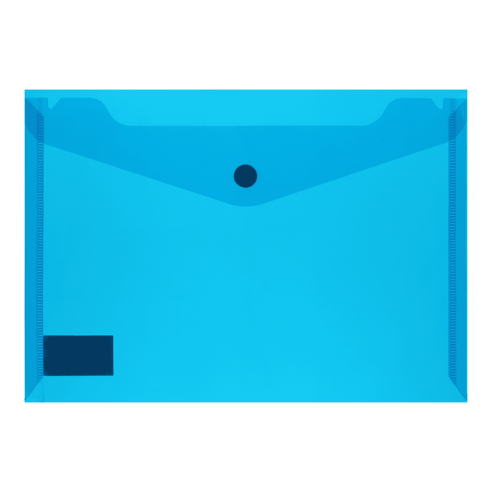 Папка-конверт на кнопці А5 (синя) bm.3936-02