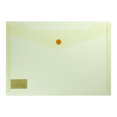 Папка-конверт на кнопке А5 (желтая) bm.3936-11
