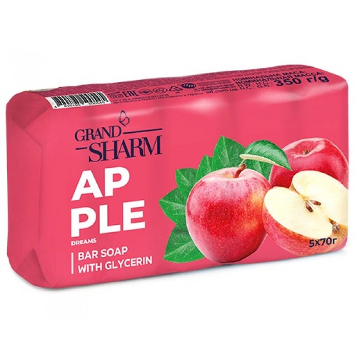Мило туалетне Яблуневі мрії Екопак 5х70г