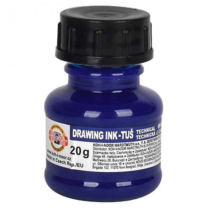 Туш 20г (синій) 1417007