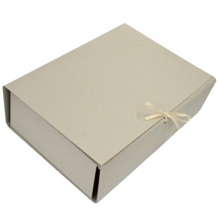 Папка-короб на зав'язках ECO карт. А4, 100мм