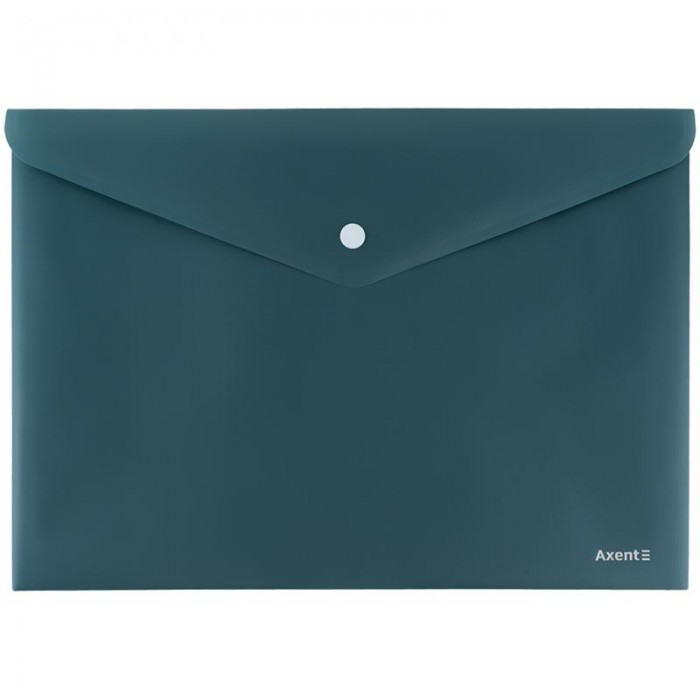 Папка-конверт на кнопке А4 Earth colors (зеленый)