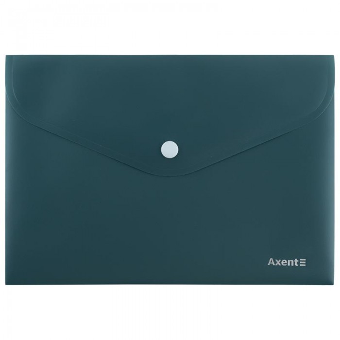 Папка-конверт на кнопці А5 Earth colors (зелений)