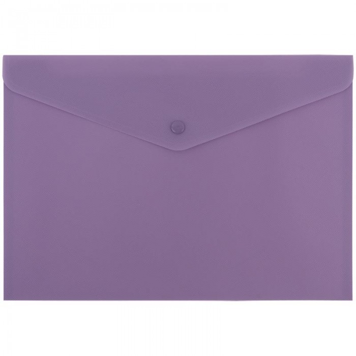 Папка-конверт на кнопке А4 Morandi (сиреневый)