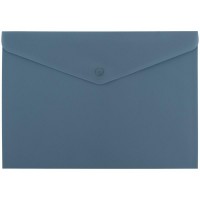 Папка-конверт на кнопці А5 Morandi (блакитний)