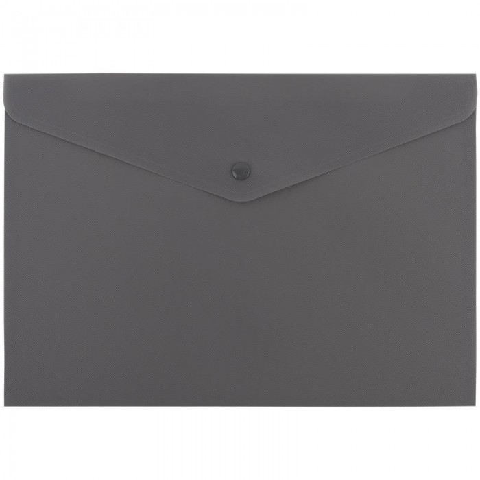 Папка-конверт на кнопке А4 Morandi (серый)