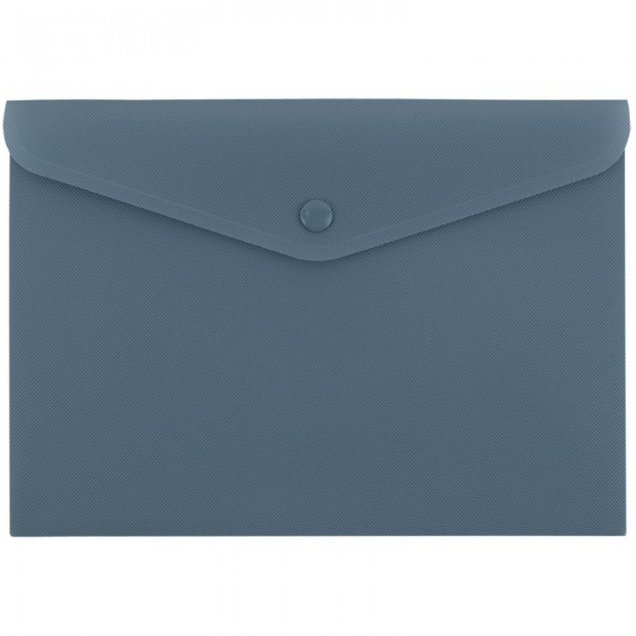 Папка-конверт на кнопке А5 Morandi (голубой)