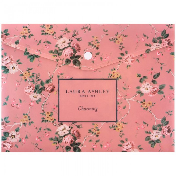 Папка-конверт на кнопці А5+ Laura Ashley, Charming