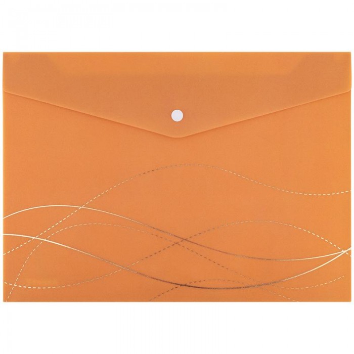 Папка-конверт на кнопці А4+ Waves-1