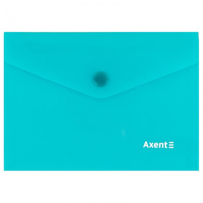 Папка-конверт на кнопке А6 Pastelini (бирюзовый)