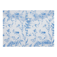 Папка-конверт на кнопке Arabeski А4 (голубой)